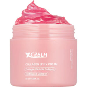 OEM/ODM Collagen Jelly Cream- Niacinamide & Freeze-Dried Hydrolyzed Collagen - Boosts skin's barrier hydration and gives 24h Glow & Lifted Look - Korean skincare (1.69 Fl Oz (Pack of 1))