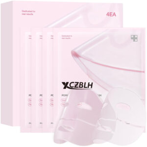 OEM/ODM Salmon DNA PDRN pink collagen jelly gel mask | overnight face mask for glass glow skin- elasticity, hydrating, firming and moisturizing | korean skincare, 28g, 4ea
