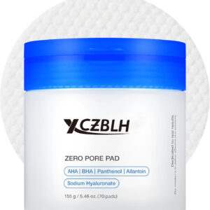 OEM/ODM Zero Pore Pads 2.0, Dual-Textured Facial Toner Pads for Exfoliation and Pore Care with 4.5% AHA Lactic Acid & 0.45% BHA Salicylic Acid, Ideal for All Skin Types, Korean Skin Care (70 Pads)
