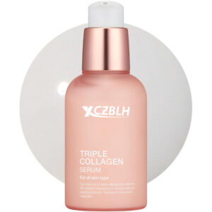 OEM/ODM Triple Collagen Serum 1.85 fl.oz - Nourish dull skin with Triple Collagen Complex - A lightweight serum with Niacinamide and Hyaluronic Acid - Korean Skincare