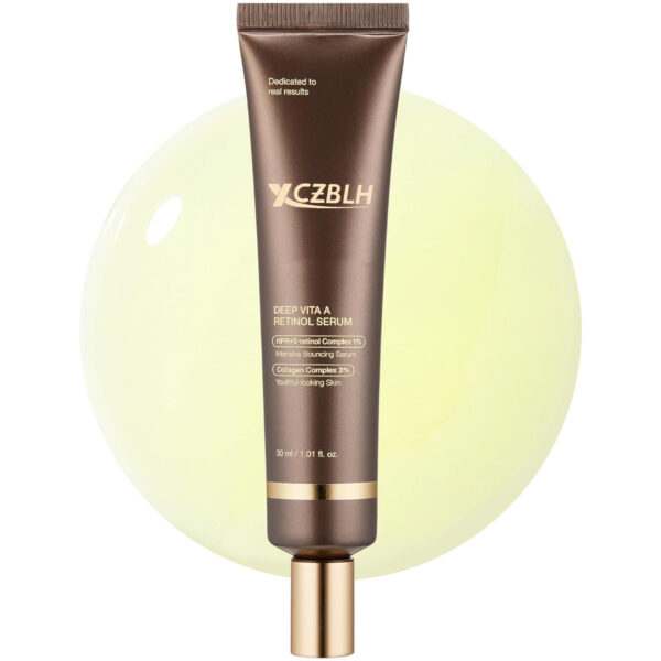 OEM/ODM Deep Reviving Bakuchiol Retinol Facial Serum - Anti-Aging 4th Gen Retinol & Bakuchiol - Targets Fine Lines, Uneven Skin Tone, Blemish Scars - Korean Skin Care, Low Irritant, 1.01 oz