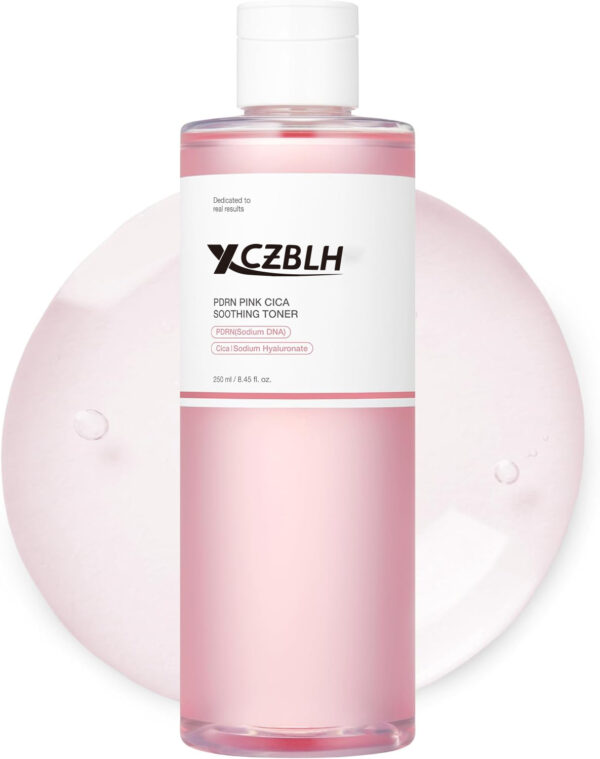 OEM/ODM PDRN Pink Peptide Toner I Pink Glow Toner for Skin Boosting, Soothing and Calming, Uneven Skin Tone, Rose PDRN & Peptide & Niacinamide, Korean Skin Care (250ml / 8.45 fl. oz.)