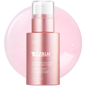 OEM/ODM PDRN Pink Collagen Exosome Shot Serum 7,500 PPM | Liquid Skin Booster | Exosome, Salmon DNA PDRN, Spicules | Uneven Skin Tone, Pore Care, Skin Texture | Korean Skin Care 1.01 fl.oz