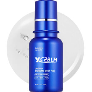 OEM/PDM Zero Exosome Shot 7,500 PPM Spicule Facial Serum | Liquid Skin Booster Serum | Exosome, AHA+BHA+PHA | Pore Care, Dead Skin Cells, Skin Texture | Korean Skin Care 1.01 fl.oz