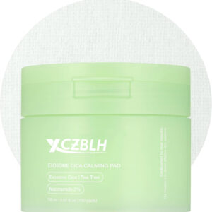 OEM/OPM Exosome CICA Tea Tree Calming Toner Pads for Sensitive Skin with Centella Asiatica Help Reduce Redness & breakouts. Low-irritating & Hydrating Daily Care, Korean Skincare, Vegan (100 Pads)