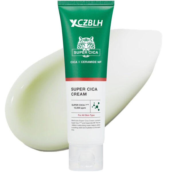 OEM/ODM Super Cica Cream - Creates a protective barrier that locks in moisture and keeps irritants out without greasiness - Vegan Korean skincare (1.69fl.oz.)