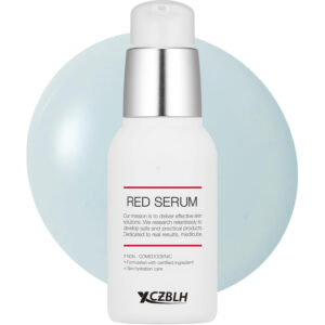 OEM/ODM Red Serum 2.0 || Low-irritating formula for breakout-prone skin | Soothing and relieving | Formulated with BHA, Niacinamide & Adenosine | Non-comedogenic | Korean skincare (1.01fl.oz.)