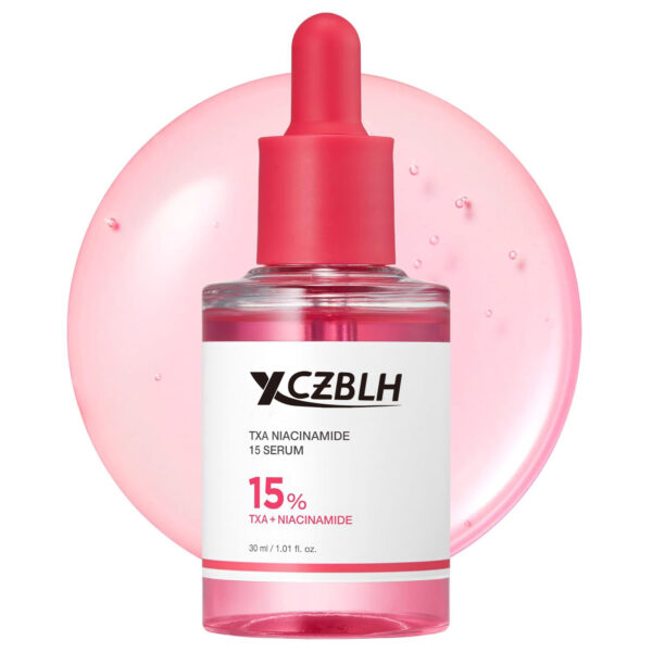 OEM/ODM TXA+Niacinamide 15% Glow Facial Serum for After Spot Care | All-in-One Daily Korean Skincare | Uneven Skin Tone, Texture, and Hydration Care | High-Potency Tranexamic Acid 5% | 1.01 fl.oz