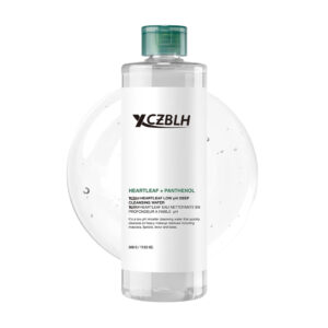OEM/ODM Heartleaf Low pH Deep Cleansing Water, Micella Water, Panthenol, Squalane, Makeup Remover for Sensitive Skin, Korean Skin Care (500g, 17.63 oz.)