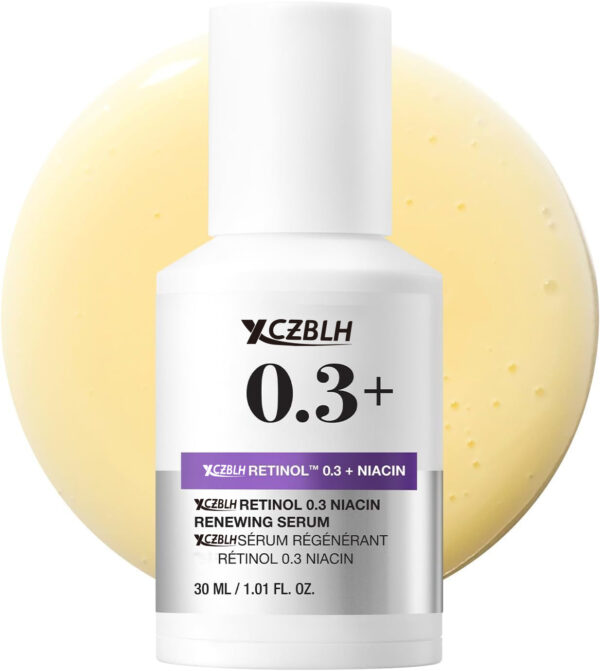 OEM/ODM Retinol Serum for Anti-Aging, Textured skin | 0.11% Retinol, 5% Niacinamide, 20+Soothing Ingredients Gentle for Beginner (30ml /1.01 fl.oz.)
