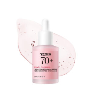 OEM/ODM Peach 70 Niacinamide Serum 30ml / brightening hydrating face serum/daily clean beauty (1.01 fl. oz.)