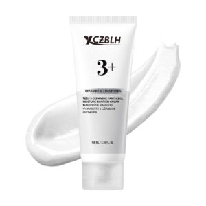 OEM/ODM 3 Ceramide Panthenol Moisture Barrier Cream, Hydrating Face Moisturizer for Normal Skin, Panthenol, Ceramide, Centella for Skin Barrier Non Comedogenic, Korean Skincare (100ml/ 3.38 fl. oz.)