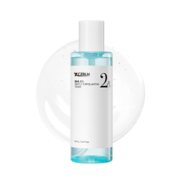 OEM/ODM BHA 2% Gentle Exfoliating Toner, Mild Facial Exfoliant, Salicylic Acid for Pores and Sebum, Teatree Extract, Hyaluronic Acid, Ceramides (150ml / 5.07 fl.oz.)