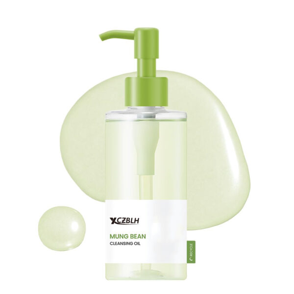OEM/ODM Mung Bean Cleansing Oil(6.76fl.oz/200ml)| Fragrance-Free | Non-Comedogenic Tested| Makeup Blackhead Remover & Deep Pore Cleanser| Suitable for Sensitive Skin| Double Cleansing Korean Skincare