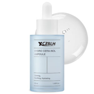 OEM/ODM Hydro Cera-nol Ampoule, Intensive Moisturizing Serum, Deep Hydration & Soothing with Panthenol, Redness Reducing Serum, 1.69 fl. oz (50ml)