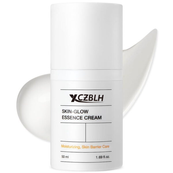 OEM/ODM Skin-Glow Essence Cream, Moisturizing, Anti-Aging, Hyaluronic Acid & Ceramide Facial Moisturizer | 1.69 fl.oz, 50ml