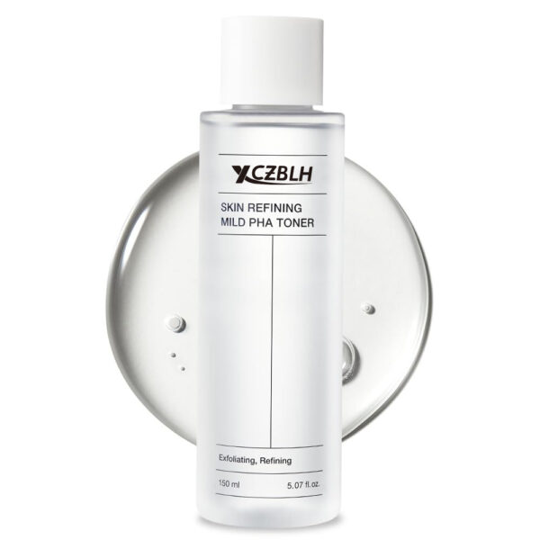 OEM/ODM Skin Refining Mild PHA Toner, Gentle Exfoliating Face Toner for Sensitive Skin with Ceramides & NMF | 5.07 fl.oz,150ml