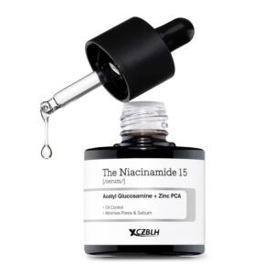 OEM/ODM 15% Niacinamide Face Serum, 0.67 fl oz, Pore Minimizer Serum for Face, Even Skin Tone, Korean Skin Care