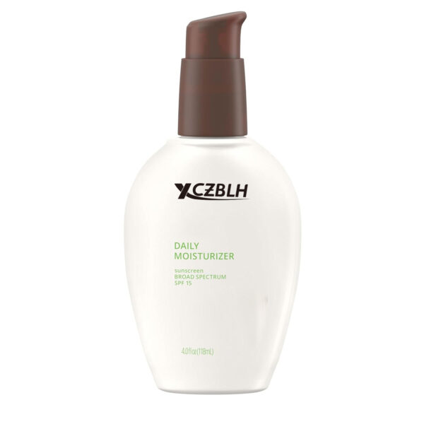OEM/ODM Positively Radiant Daily Face Moisturizer with SPF 15 Sunscreen, Facial Moisturizer with Soy Extract, Improve the Look of Skin Tone & Texture, Hypoallergenic, Non-comedogenic, Oil-Free, 4 fl oz