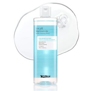 OEM/ODM Low pH Niacinamide Micellar Cleansing Water Daily Mild Facial Cleansing Wash for Sensitive Skin, Sebum control, Korean Skin Care (13.52fl.oz/400ml)