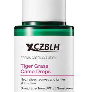 OEM/ODM Tiger Grass Camo Drops Tinted Face Serum SPF 35 with Centella Asiatica | cc cream | Korean Skin Care, 1.01 Fl Oz (复制)