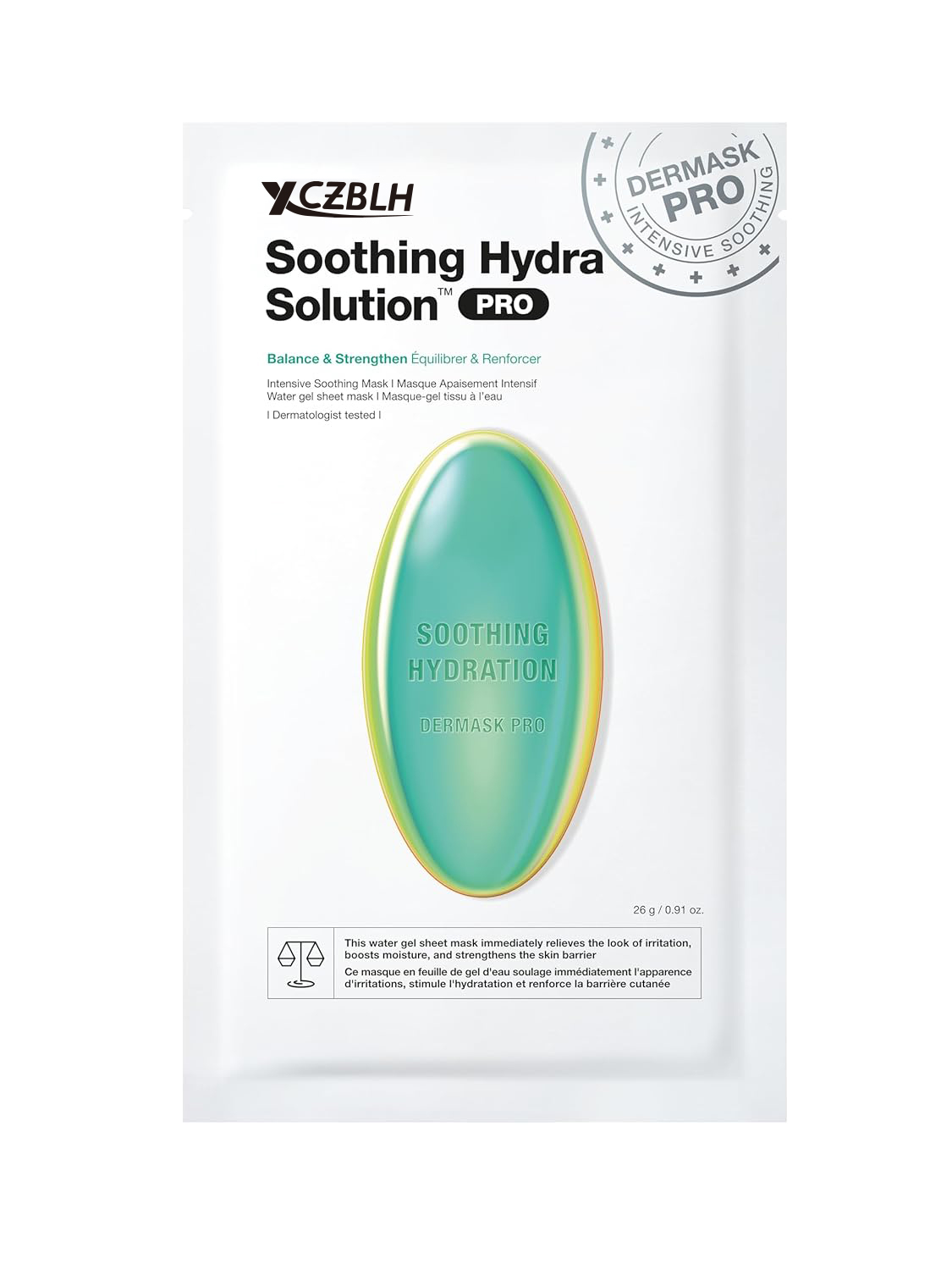 OEM/ODM Soothing Hydra Solution™ Face Mask for Visibly Irritated Skin | Sheet Mask | Korean Skin Care