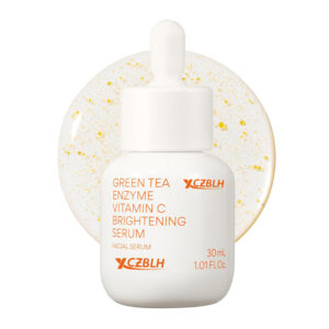 OEM/ODM Green Tea Enzyme Vitamin C Serum for Brightening Dark Spot Correction, Korean Face Serum for Radiant Glow