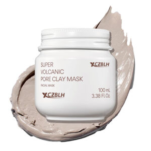 OEM/ODM Super Volcanic Clay Mask, Premium Korean Skincare with AHA and Natural Clusters for Deep Pore Detox, Gentle Exfoliation, Oil Control