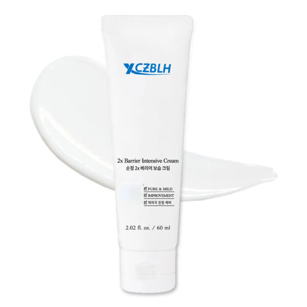 OEM/ODM 2x Barrier Intensive Cream 60ml (21AD) | Hypoallergenic Shea Butter Hydrating Facial Cream for Sensitive Skin, Water-oil Balance & Panthenol for Damaged Skin | Korean Skin Care