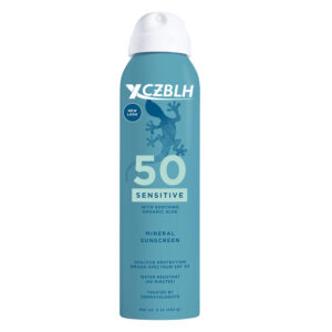OEM/ODM Mineral Sunscreen Sensitive SPF 50+ Spray, 5 Ounce, (Pack of 1)