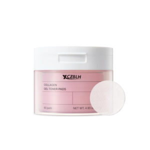 OEM/ODM Collagen Gel Toner Pads, Pore Minimizer for Face, Improving Elasticity, Gentle Exfoliating Korean Toner Pads for Sensitive Skin, 4.93 fl.oz.(140g)*60Pads