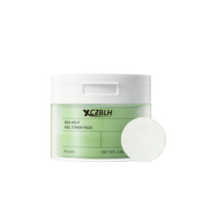 OEM/ODM Sea Kelp Gel Toner Pads, Calming & Soothing for Sensitive Skin, Oil & Sebum Control, Blemish Care, Gentle Exfoliating Korean Toner Pads, 4.93 fl.oz.(140g)*60Pads